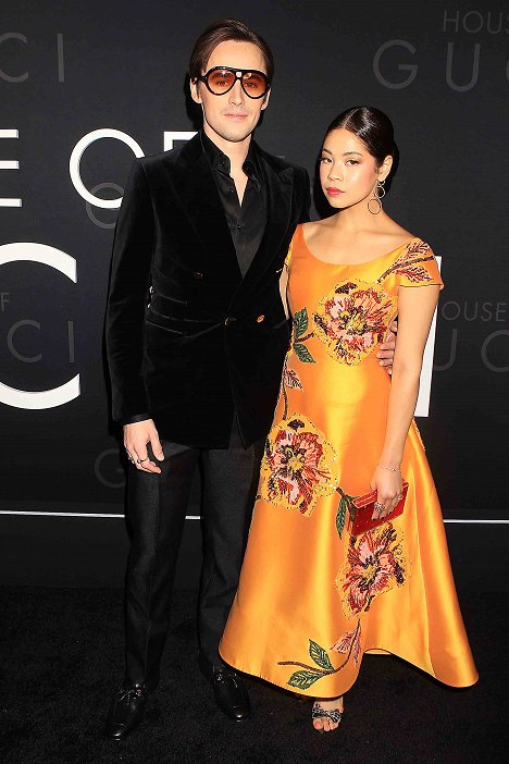 New York Premiere of "House of Gucci" on November 16, 2021 - Reeve Carney - Casa Gucci - De eventos
