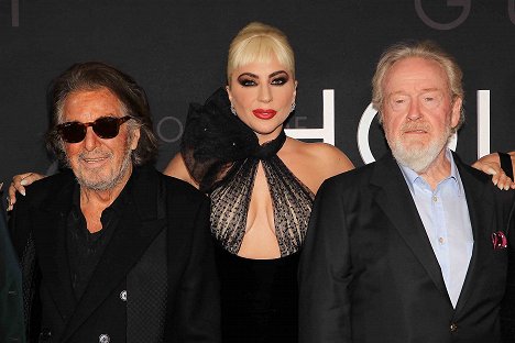 New York Premiere of "House of Gucci" on November 16, 2021 - Al Pacino, Lady Gaga, Ridley Scott - House of Gucci - Evenementen