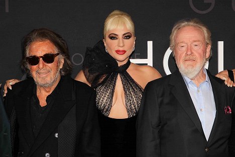 New York Premiere of "House of Gucci" on November 16, 2021 - Al Pacino, Lady Gaga, Ridley Scott - House of Gucci - Events