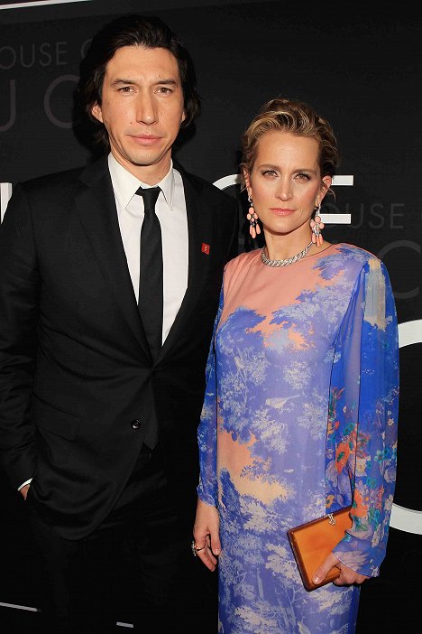 New York Premiere of "House of Gucci" on November 16, 2021 - Adam Driver, Joanne Tucker - House of Gucci - Events