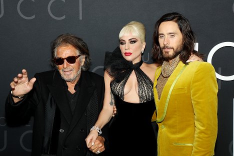 New York Premiere of "House of Gucci" on November 16, 2021 - Al Pacino, Lady Gaga, Jared Leto - Klan Gucci - Z akcí