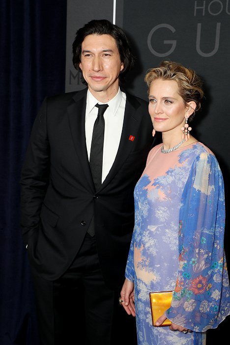 New York Premiere of "House of Gucci" on November 16, 2021 - Adam Driver, Joanne Tucker - House of Gucci - Events