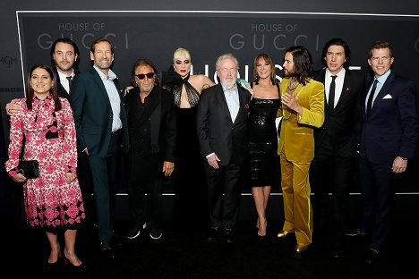 New York Premiere of "House of Gucci" on November 16, 2021 - Pamela Abdy, Jack Huston, Kevin Ulrich, Al Pacino, Lady Gaga, Ridley Scott, Giannina Facio-Scott, Jared Leto, Adam Driver, Kevin J. Walsh - House of Gucci - Events