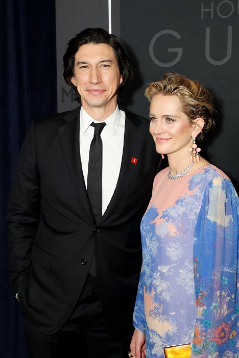 New York Premiere of "House of Gucci" on November 16, 2021 - Adam Driver, Joanne Tucker - House of Gucci - Événements