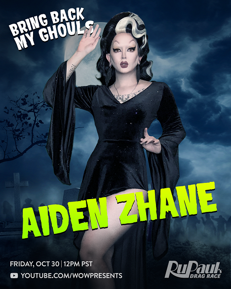 Aiden Zhane - Bring Back My Ghouls - Werbefoto