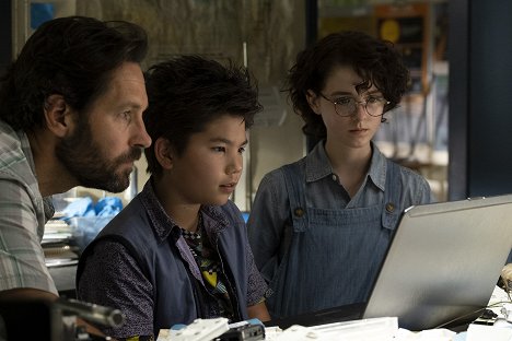 Paul Rudd, Logan Kim, Mckenna Grace - Ghostbusters: Afterlife - Photos