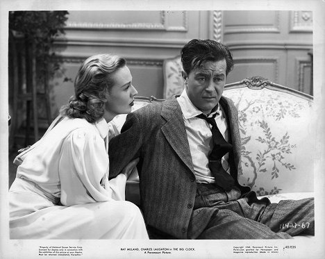 Rita Johnson, Ray Milland - El reloj asesino - Fotocromos