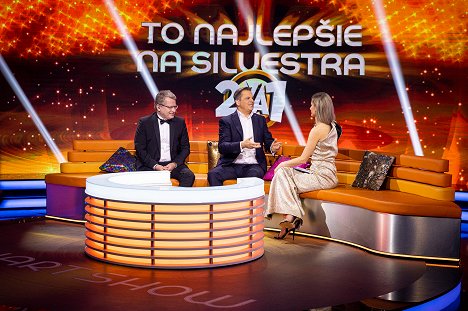 Juraj Čurný, Dano Dangl, Adela Vinczeová - Exkluzívny Silvester - Photos