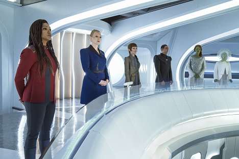 Sonequa Martin-Green, Chelah Horsdal, Tara Rosling - Star Trek: Discovery - Verbindung - Filmfotos