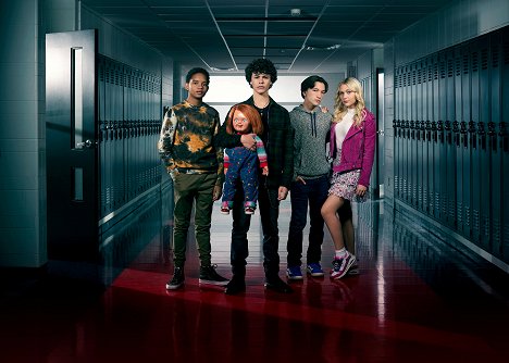 Bjorgvin Arnarson, Zackary Arthur, Teo Briones, Alyvia Alyn Lind - Chucky - Season 1 - Promoción