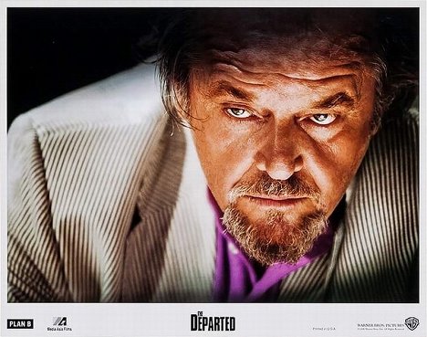 Jack Nicholson - The Departed - Lobbykaarten