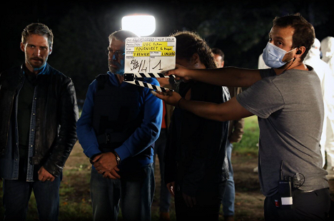 François-David Cardonnel, Philippe Torreton - La Traque - Tournage