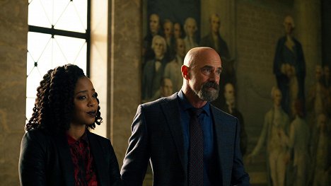 Danielle Moné Truitt, Christopher Meloni - Law & Order: Organized Crime - Ashes to Ashes - Photos