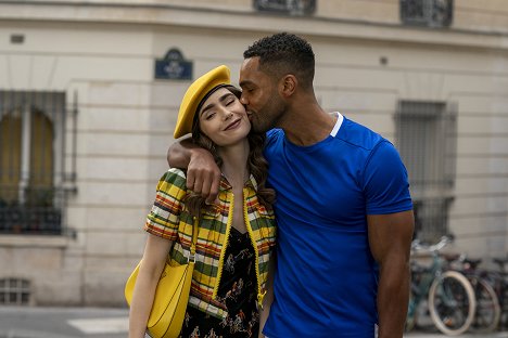 Lily Collins, Lucien Laviscount - Emily in Paris - Scents & Sensibility - Photos