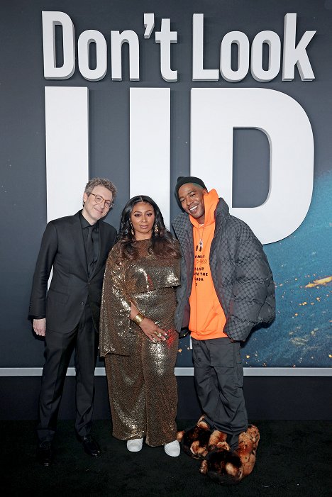 "Don't Look Up" World Premiere at Jazz at Lincoln Center on December 05, 2021 in New York City - Nicholas Britell, Taura Stinson, Kid Cudi - Don't Look Up - Tapahtumista