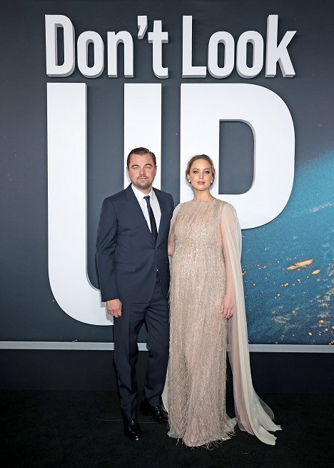 "Don't Look Up" World Premiere at Jazz at Lincoln Center on December 05, 2021 in New York City - Leonardo DiCaprio, Jennifer Lawrence - Don't Look Up - Evenementen