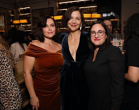 Netflix's "The Lost Daughter" reception during the 59th New York Film Festival at Altro Paradiso - Dagmara Dominczyk, Maggie Gyllenhaal, Osnat Handelsman-Keren