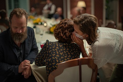 Peter Sarsgaard, Maggie Gyllenhaal - Frau im Dunkeln - Dreharbeiten