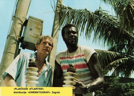 Christopher Connelly, Tony King - Raiders of Atlantis - Lobby Cards