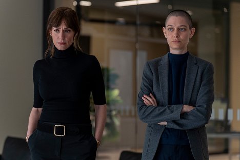 Maggie Siff, Asia Kate Dillon - Billions - Lyin' Eyes - Photos