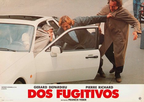 Gérard Depardieu, Pierre Richard - The Fugitives - Lobby Cards