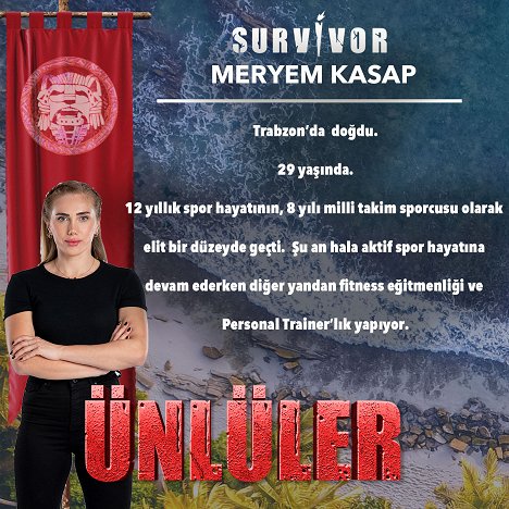 Meryem Kasap - Survivor 2021 - Promokuvat
