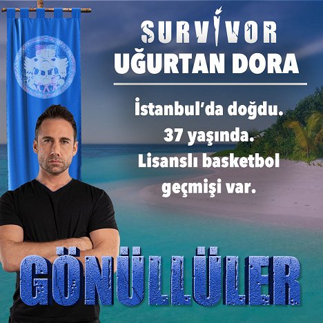 Uğurtan Dora - Survivor 2021 - Werbefoto