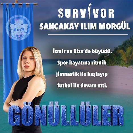 Sancakay Ilım Morgül - Survivor 2021 - Promoción