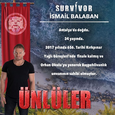 İsmail Balaban - Survivor 2021 - Werbefoto