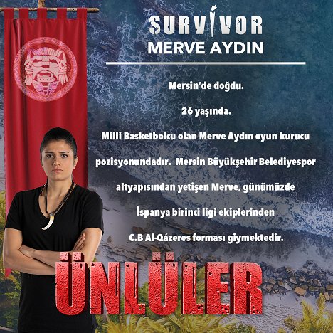 Merve Aydın - Survivor 2021 - Promoción