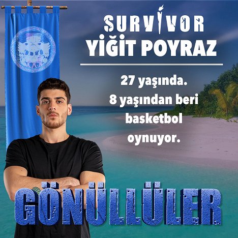 Yiğit Poyraz - Survivor 2021 - Werbefoto