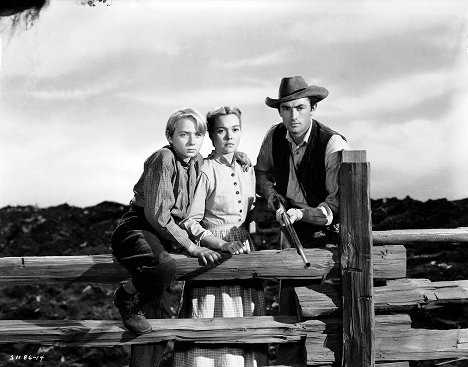 Claude Jarman Jr., Jane Wyman, Gregory Peck