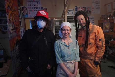 Satoshi Miki, Fumi Nikaidou, Jō Odagiri - Daikaidžú no atošimacu - Forgatási fotók