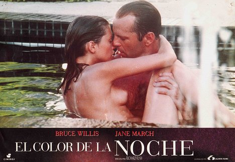 Jane March, Bruce Willis - El color de la noche - Fotocromos