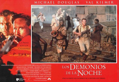 John Kani, Val Kilmer - Los demonios de la noche - Fotocromos