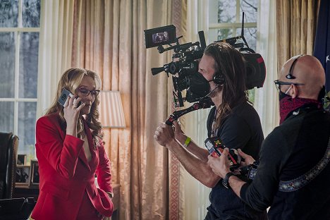 Meryl Streep - Não Olhem para Cima - De filmagens
