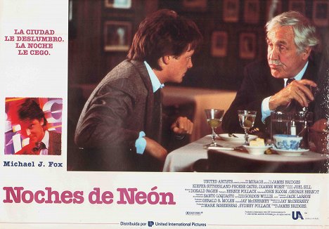 Michael J. Fox, Jason Robards - Noches de neón - Fotocromos