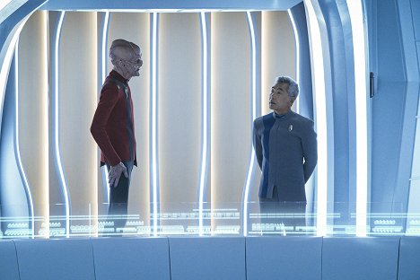 Doug Jones, Hiro Kanagawa - Star Trek: Discovery - Die Galaktische Barriere - Dreharbeiten