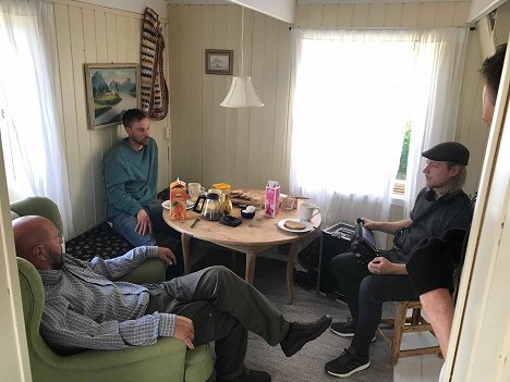 John Sigurd Kristensen, Anders Lidin Hansen, Jonas Solberg Rydningen - Slipp meg inn - Dreharbeiten