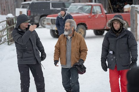 Eshom Nelms, Mel Gibson, Ian Nelms - Matar a Santa - Del rodaje