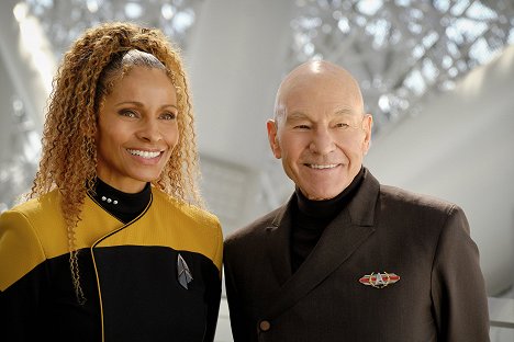 Michelle Hurd, Patrick Stewart - Star Trek: Picard - A csillagok fürkészője - Filmfotók