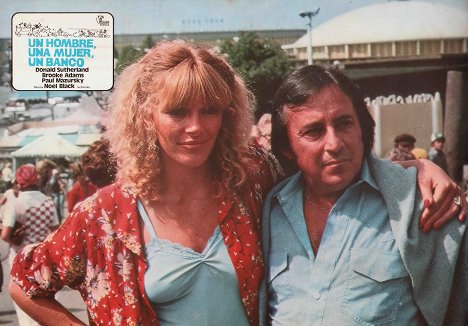 Leigh Hamilton, Paul Mazursky - A Man, a Woman and a Bank - Lobby Cards