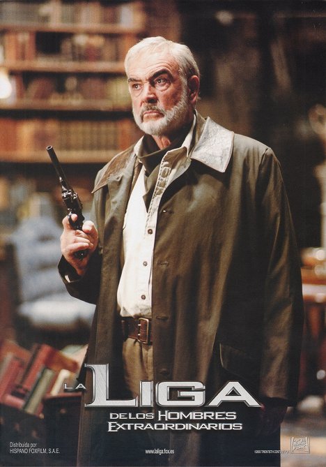 Sean Connery - The League of Extraordinary Gentlemen - Lobbykaarten