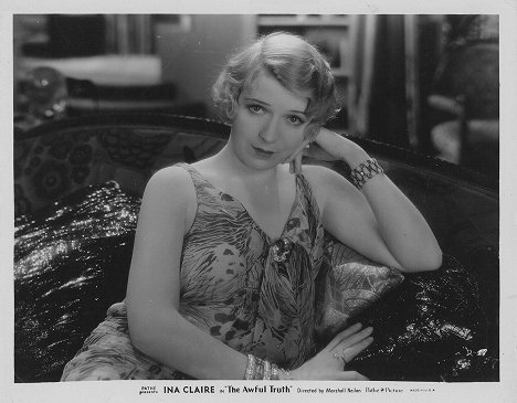 Ina Claire - The Awful Truth - Cartes de lobby