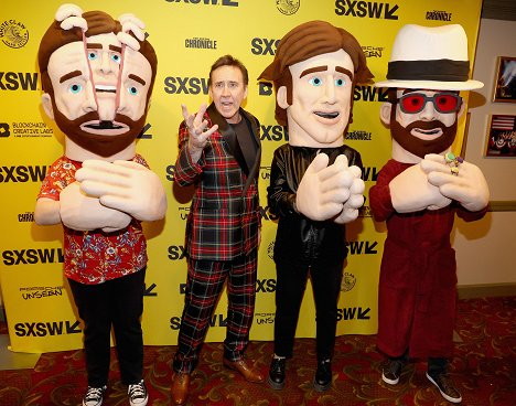 Premiere of "The Unbearable Weight of Massive Talent" during the 2022 SXSW Conference and Festivals at The Paramount Theatre on March 12, 2022 in Austin, Texas - Nicolas Cage - El insoportable peso de un talento descomunal - Eventos