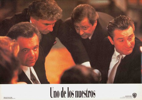 Paul Sorvino, Robert De Niro - GoodFellas - Lobbykarten