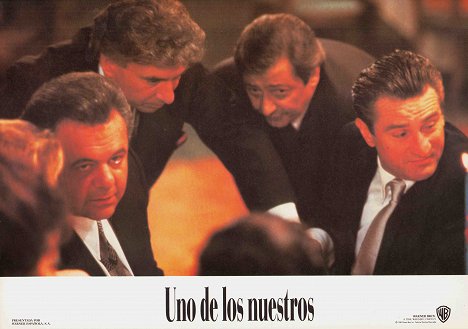 Paul Sorvino, Robert De Niro - Goodfellas - Lobbykaarten