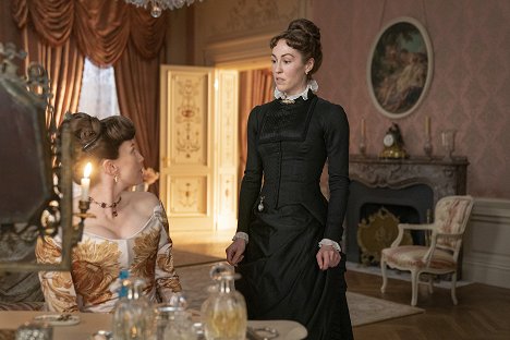 Carrie Coon, Kelley Curran - The Gilded Age - Erleuchtung - Filmfotos