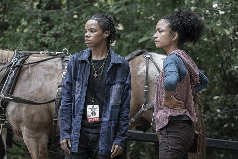 Angel Theory, Lauren Ridloff - The Walking Dead - Abtrünnig - Filmfotos