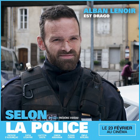 Alban Lenoir - Selon la police - Cartões lobby